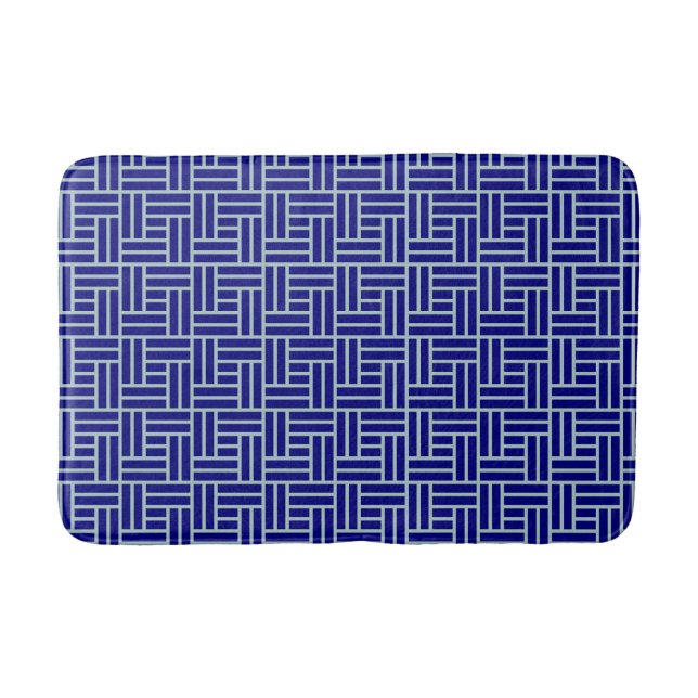 Tapis De Bain Bleu (Devant)