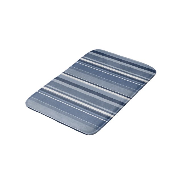 Tapis De Bain Bleu (Angle)