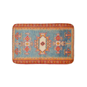 Tapis De Bain Bleu Bébé marocain 