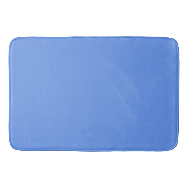 Tapis De Bain Bleu Centaurée (Devant)