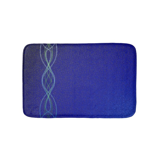 Tapis De Bain Bleu Foncé (Devant)