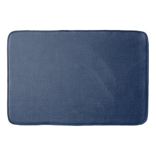 Tapis De Bain Bleu Jeans Fabric