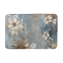Bleu rustique Brown Cream Ferme Floral