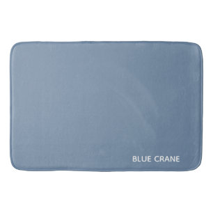 Tapis De Bain Blue Crane bleu color