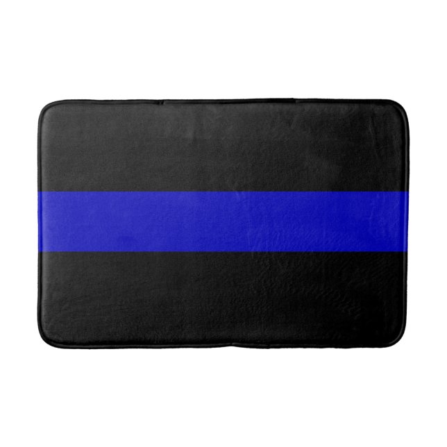 Tapis De Bain Blue Line mince (Devant)