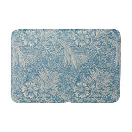 Tapis De Bain Blue Marigolds (par William Morris)