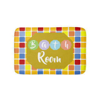 Tapis De Bain Boîtes colorées - Petite cuve de bain