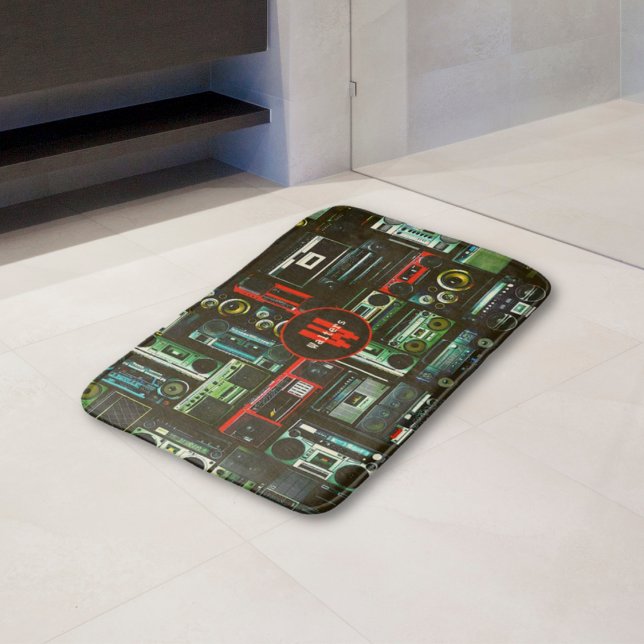 Tapis De Bain Boîtes rétro (Créateur téléchargé)