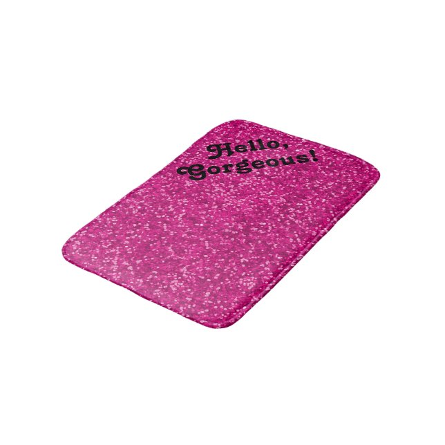 Tapis De Bain Bonjour citations inspirées magnifiques du regard (Angle)