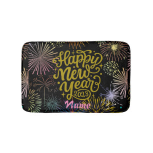 Tapis De Bain Bonne année 2023 Thunder_Cove