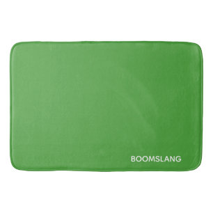 Tapis De Bain Boomslang green color