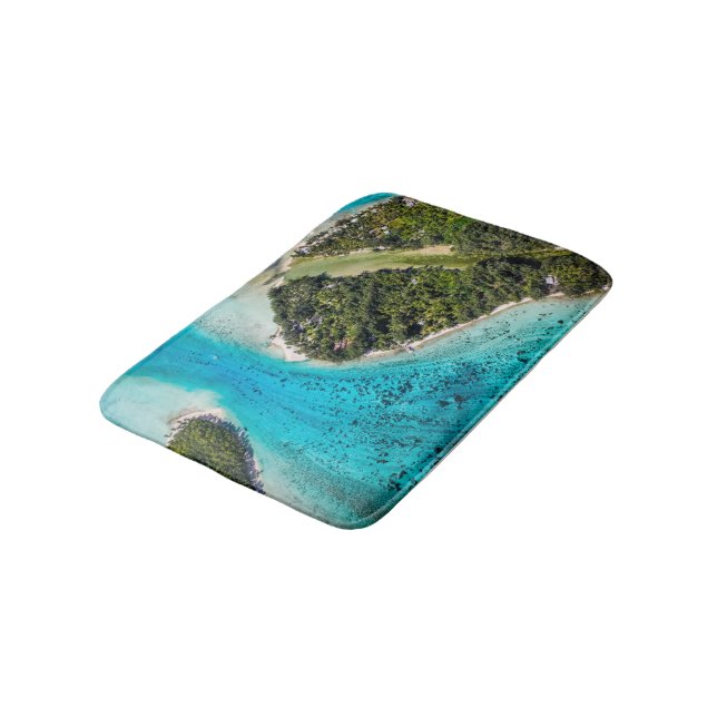 Tapis De Bain Bora Bora - Chemin Vers L'Océan (Angle)