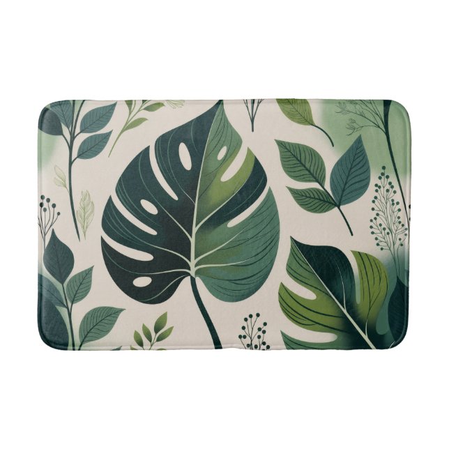 Tapis De Bain Botanical Retreat Bath Mat (Devant)