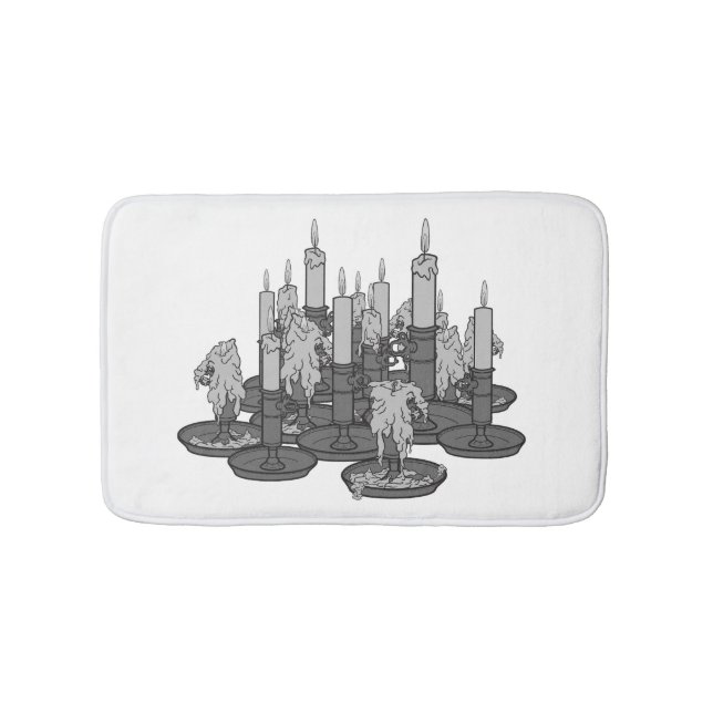 Tapis De Bain Bougies (Devant)