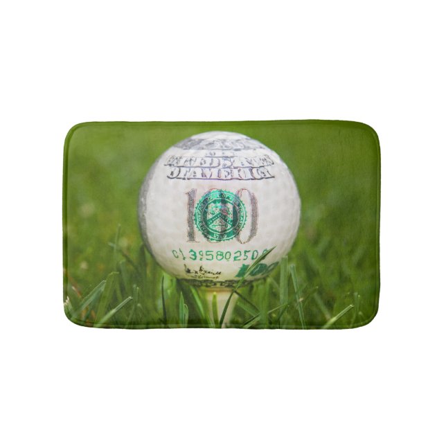 Tapis De Bain Boule de golf de cent dollars (Devant)
