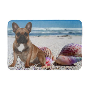 Tapis De Bain Bouledogue français été French Bulldog