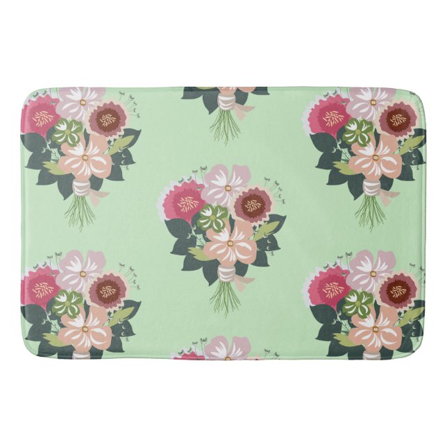 Tapis De Bain Bouquet floral (Devant)