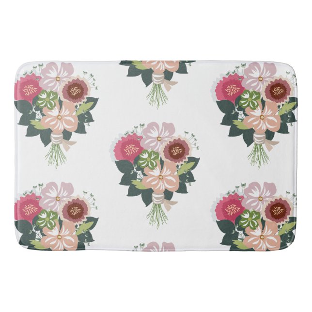Tapis De Bain Bouquet floral (Devant)