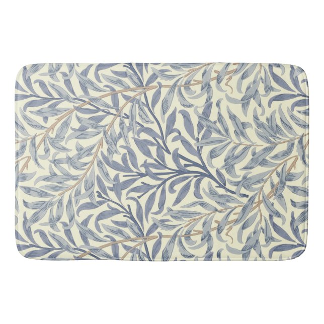 Tapis De Bain Bouton bleu saule (par William Morris) (Devant)