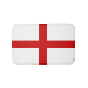 Tapis De Bain Bouton de drapeau de l'Angleterre