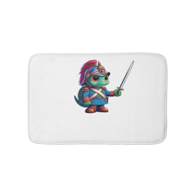 Tapis De Bain British Dragoon Defender Halloween's Regal Reptile (Devant)