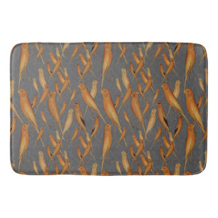 Tapis De Bain British Yorkshire Canary Grey Brocade Arrière - pl
