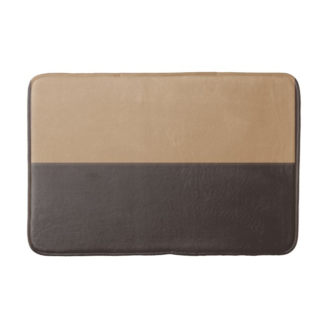 Tapis De Bain Brown clair et foncé (Devant)