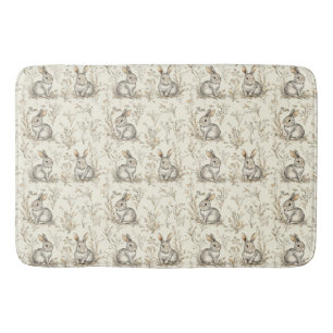 Tapis De Bain Bunnies Whimsical Woodland