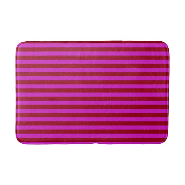 Tapis De Bain Burgundy et Magenta (Devant)