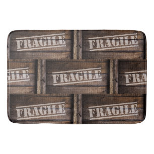 Tapis De Bain Câble de bois fragile Livraison vintage de bois
