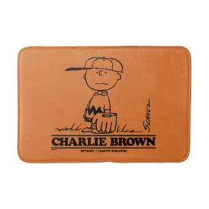 Tapis De Bain cacahuètes Charlie Brown Jouer à la balle