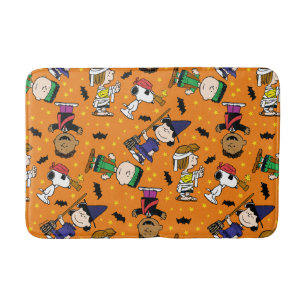 Tapis De Bain cacahuètes   Happy Halloween Motif