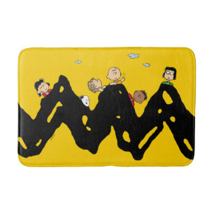 Tapis De Bain cacahuètes   La Bande sur le Zig Zag