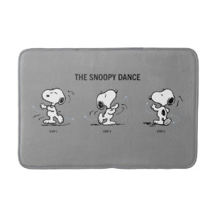 Tapis De Bain cacahuètes La Danse Snoopy