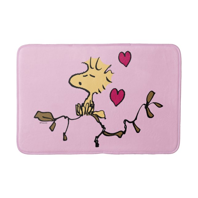 Tapis De Bain cacahuètes | Sifflet Woodstock (Devant)