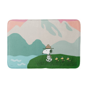 Tapis De Bain cacahuètes   Snoopy Leader du Pack