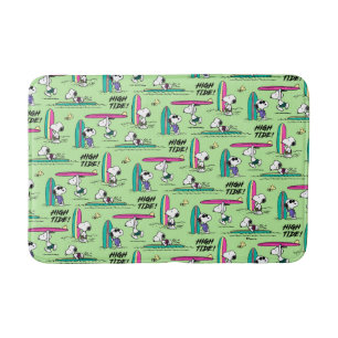 Tapis De Bain cacahuètes Snoopy Ocean High Tide Motif