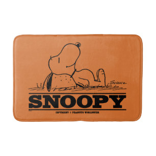 Tapis De Bain cacahuètes   Snoopy Reest Break