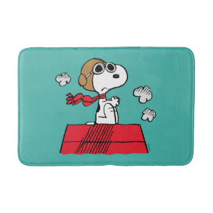 Tapis De Bain cacahuètes   Snoopy the Flying Ace