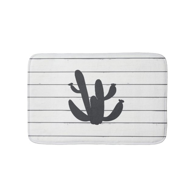 Tapis De Bain Cactus Plante désert Art bain Mat (Devant)