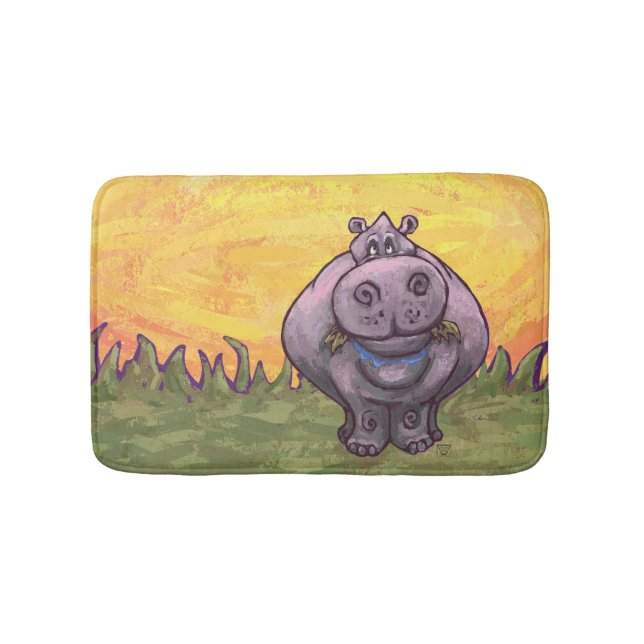 Tapis De Bain Cadeaux et accessoires Hippopotamus (Devant)