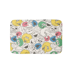 Tapis De Bain Camarades de la rue Sésame Motif principal gross