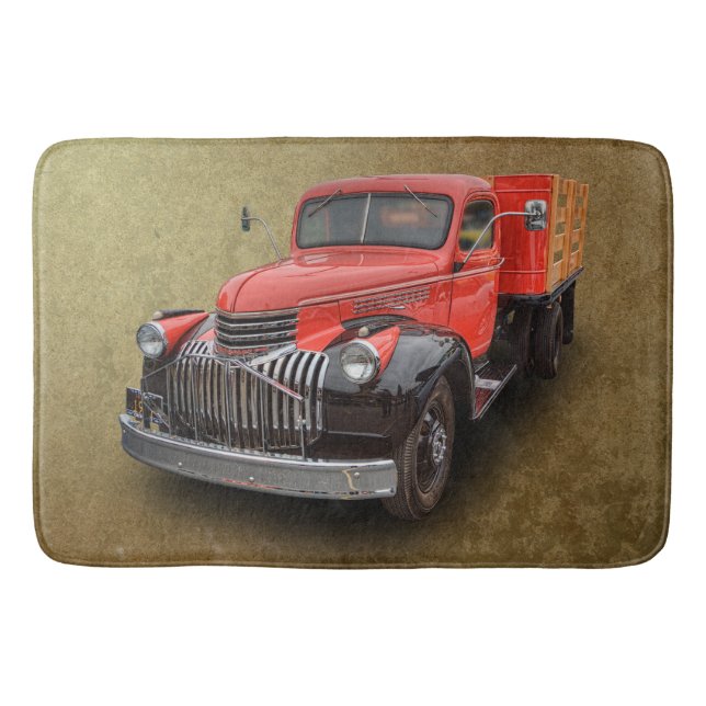 TAPIS DE BAIN CAMION 1947 D'ENJEU DE CHEVROLET (Devant)