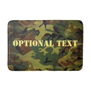 Tapis De Bain Cammo vert