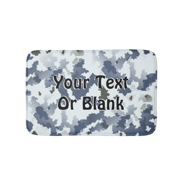Tapis De Bain Camouflage d'hiver (Devant)