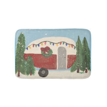 Camping Trailer at Christmas