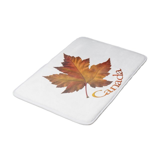 Tapis De Bain Canada Mat de bain Custom Canada Maple Leaf Souven (Angle)