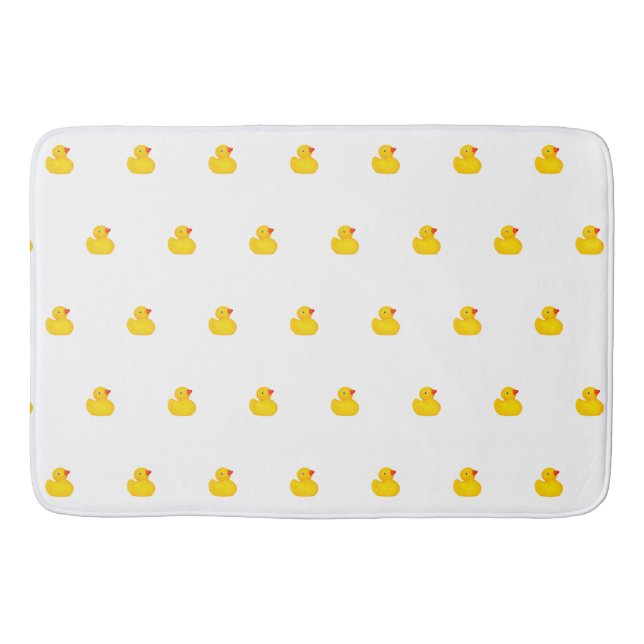 Tapis De Bain Canards en caoutchouc Canards Chauves de luxe Mat  (Devant)
