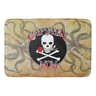 Tapis De Bain Capitaine Maman - Embracé par Deep Deep
