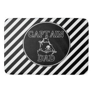 Tapis De Bain Capitaine Papa - Ghosts Galleon Bath Mat